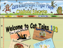 Tablet Screenshot of cattales123.com